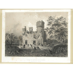 D'après Félix BENOIST (1818-1896) "Ruine