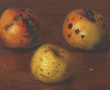 Ecole Française début Xxème "Trois pomme