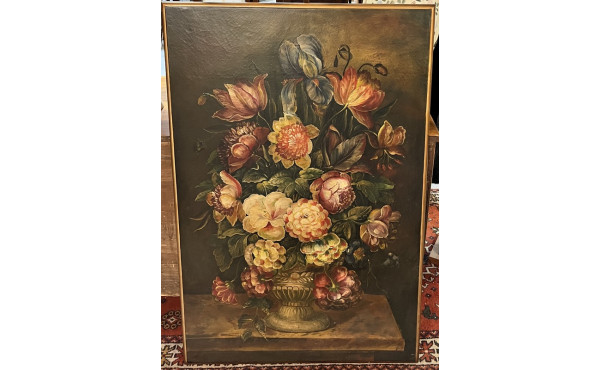 Ecole Xxème - "Grand bouquet de fleurs",