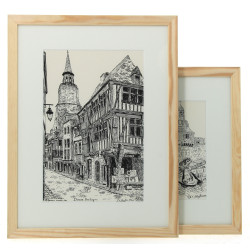 Gérald CLAYTON (XXème) - Lot de 2 sérigr