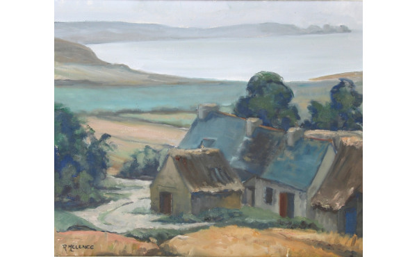 R.MELLENEC (Xxème) "Le village de Kerloc