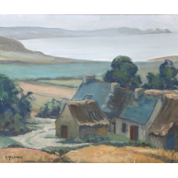 R.MELLENEC (Xxème) "Le village de Kerloc