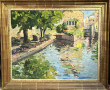 Gérald MORGAN (Xxème) "Le moulin de Rosm