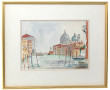 F.BECK (Xxème) "Vue de Venise", aquarell