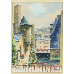 MISSLEN (Xxème) "Echauguette sur le Stei