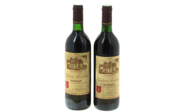 2 B MARGAUX Ch Montbrun 1991 cru bourgeo
