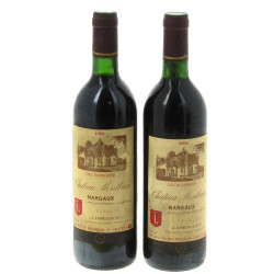 2 B MARGAUX Ch Montbrun 1991 cru bourgeo