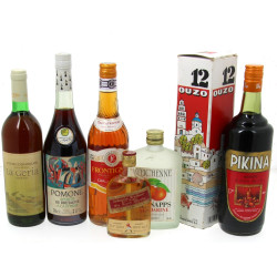 Fond de cave - Lot de 7 bouteilles d'apé