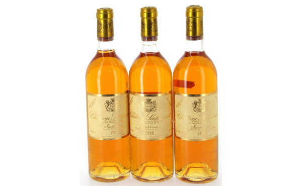3 B Ch SUDUIRAUT 1988 1e GCC Sauternes