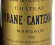 3 B Ch BRANE CANTENAC 1985 2e GCC Marga