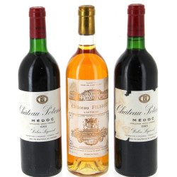 Lot de 3 bouteilles: - 2 Ch POTENSAC 19