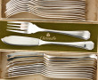 CHRISTOFLE Modèle América - 12 couverts 