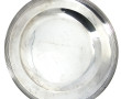 Plat rond en argent, poinçon minerve, po