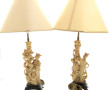 Paire de lampes dans le goût asiatique, 