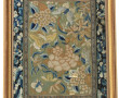 CHINE - Soie brodée ancienne à décor de 
