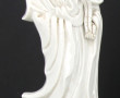 Deux statuettes Guanyin en porcelaine bl