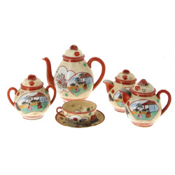 Service à thé en porcelaine du Japon com