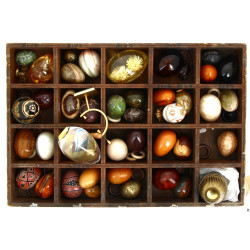 Petite collection d'œufs de différentes 