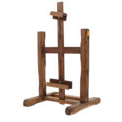 Chevalet en bois, H 61 x L 36 cm