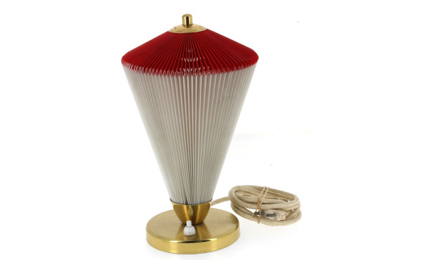 Lampe veilleuse années 50 en laiton et m
