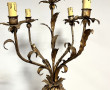 Porte-torchère nubien (fonctionne, élect