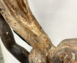 Porte-torchère nubien (fonctionne, élect