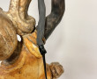Porte-torchère nubien (fonctionne, élect