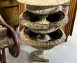 Suite de 3 vases de Jardin en fonte diam