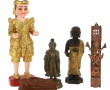 INDE - Lot de 5 personnages et divinités