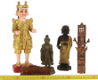 INDE - Lot de 5 personnages et divinités