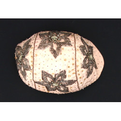 Bretagne - Bonnet d'enfant en tissu rose