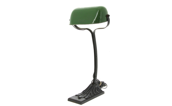 NIAM - Lampe de bureau en fonte à patine
