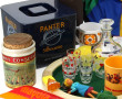 Carton d'objets publicitaires des années