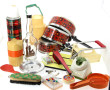 Carton d'accessoires de cuisine et diver