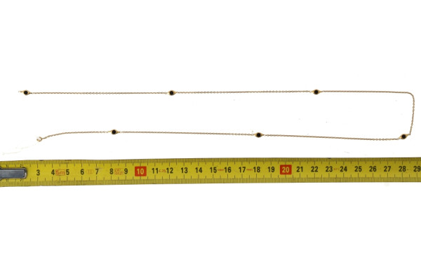 Collier (manque le fermoir) en or jaune 