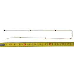 Collier (manque le fermoir) en or jaune 