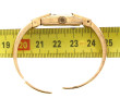 Montre bracelet de dame en or jaune 750è
