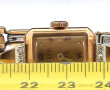 Montre braclet de dame, boîtier en or ja