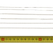 Lot de 3 chaînes en argent, poids 7,80 g
