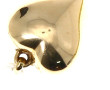 Pendentif coeur en or jaune 14 carats, H