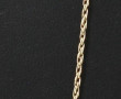 Chaîne en or jaune 14 carats, L 61 cm, p