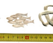 Lot de 2 broches en argent dont une en f