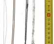 Lot comprenant un collier en argent et p