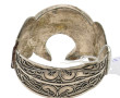 Deux bracelets en argent, l'un nord afri