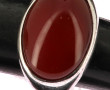 Bague jonc en argent 925ème sertie d'un 
