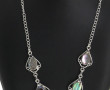 Collier en argent 925ème et nacre d'orme