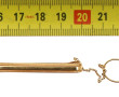 Pince à cravate en or jaune 18 carats, p