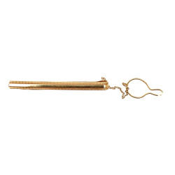 Pince à cravate en or jaune 18 carats, p