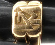 Chevalière en or jaune 18 carats, plus t