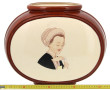 LONGCHAMP France - Important vase en faï
